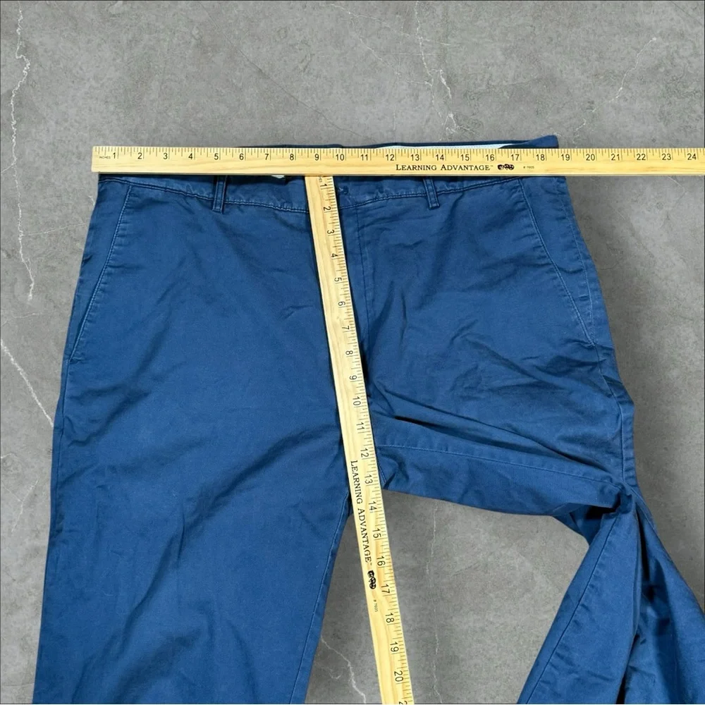 Club Monaco Connor Chino Pant Modern Slim Fit Size 36x32‎ Blue